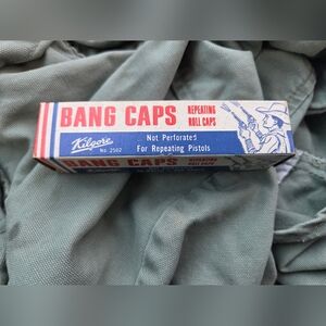 Unopened Like New Kilgore Bang Caps Repeating Roll Caps